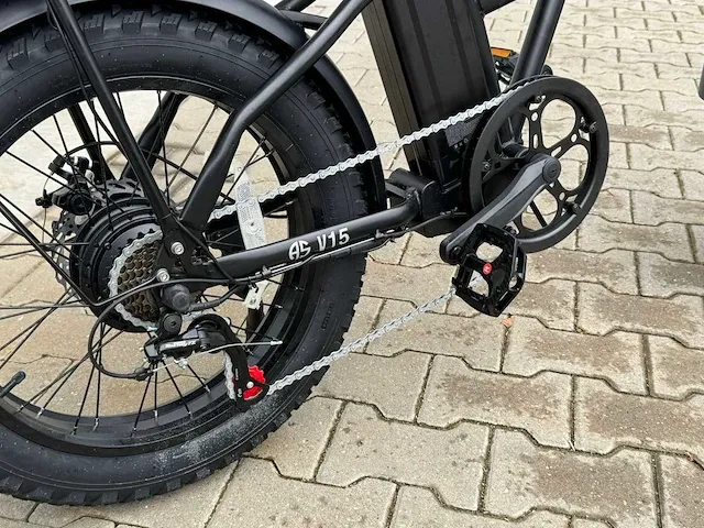 As v15 vouwfiets fatbike (zwart) - afbeelding 5 van  11