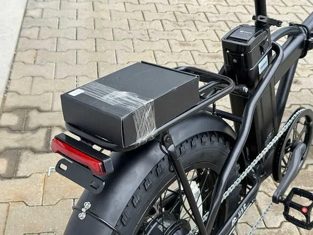 As v15 vouwfiets fatbike (zwart) - afbeelding 10 van  11