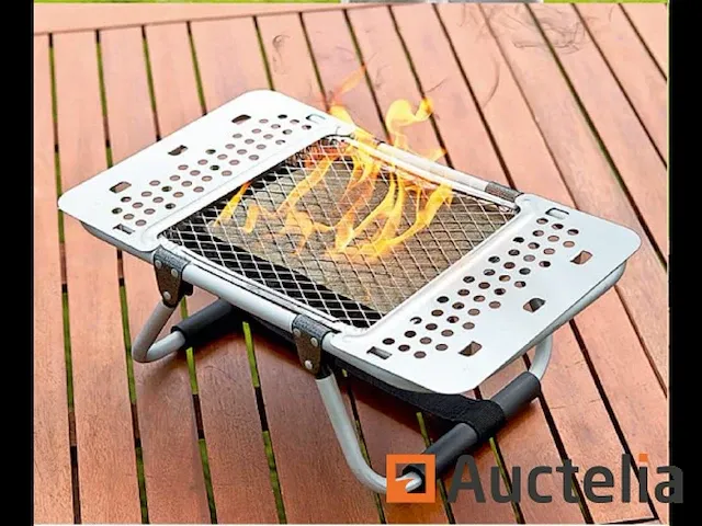 Asado grill mand barbecue kit, 51 x 30 x 9 cm - afbeelding 3 van  5