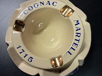 Asbak martell cognac - afbeelding 1 van  3