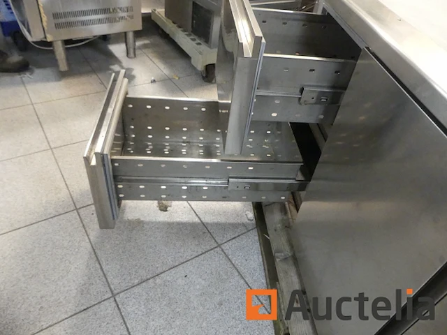 Asber 1-deurs/2-laden koelkastaanrecht etp-7-135-12 se - afbeelding 3 van  11