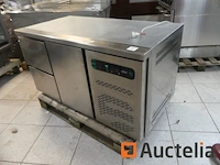 Asber 1-deurs/2-laden koelkastaanrecht etp-7-135-12 se