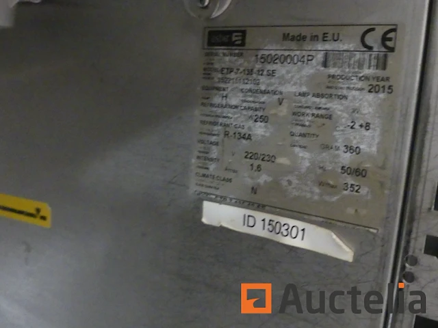 Asber 1-deurs/2-laden koelkastaanrecht etp-7-135-12 se - afbeelding 11 van  11