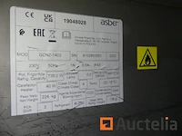 Asber 2-deurs rvs rechtopstaande vriezer gcnz-1402 - afbeelding 5 van  10