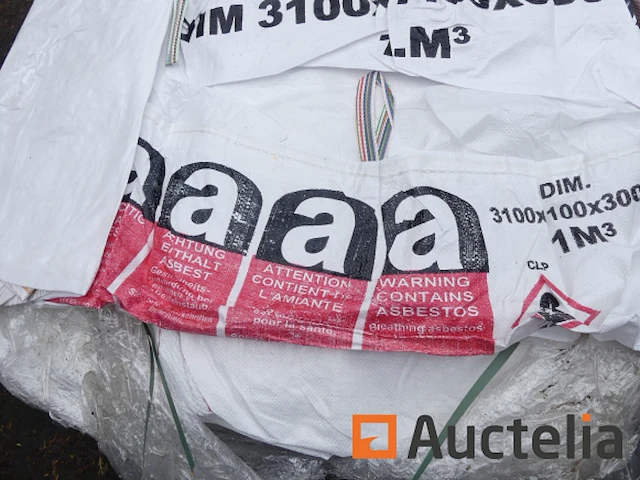 Asbest puinzak 1 m³ - afbeelding 3 van  4