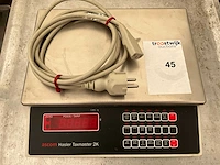Ascom hasler taxmaster 2 k post weegschaal - afbeelding 1 van  1