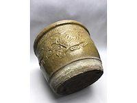 Asian pottery dragons chasing the pearl in the sky - afbeelding 4 van  7