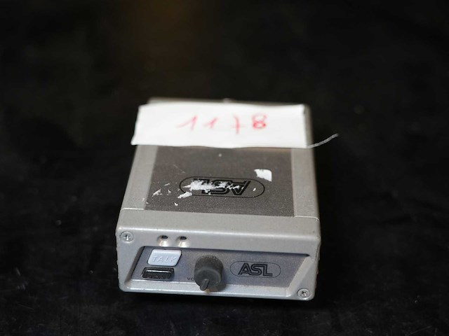 Asl - single metal belpack. (ps 19 m) - afbeelding 1 van  2