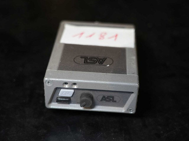 Asl - single metal belpack. (ps 19 m) - afbeelding 1 van  2