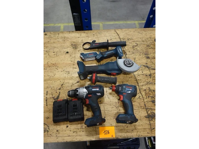 Assortiment accu bosch professional - afbeelding 1 van  5