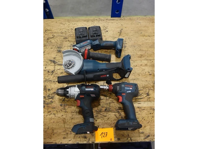 Assortiment accu bosch professional - afbeelding 1 van  5