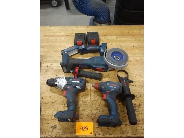 Assortiment accu bosch professional - afbeelding 1 van  5