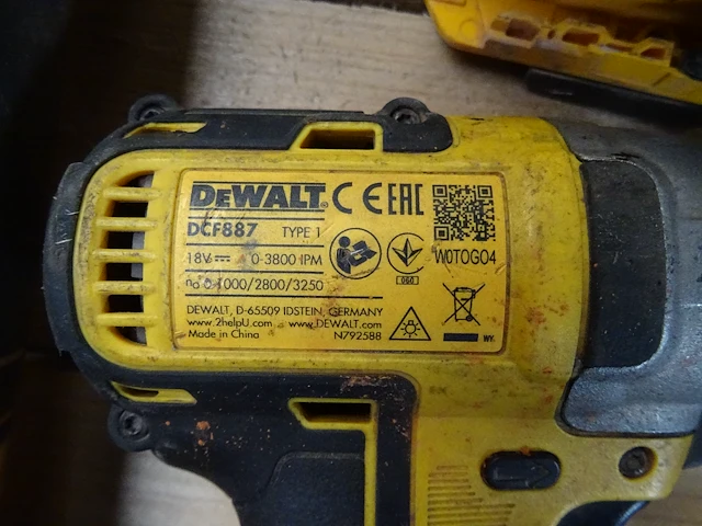 Assortiment accu machines dewalt - afbeelding 9 van  10