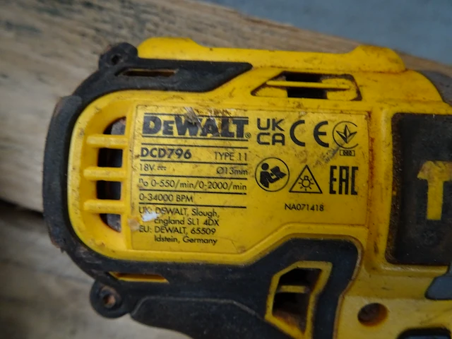 Assortiment accu machines dewalt - afbeelding 10 van  10