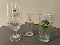 Assortiment diverse glazen - afbeelding 1 van  1