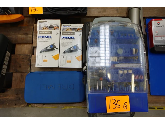Assortiment dremels & toebehoren - afbeelding 1 van  5