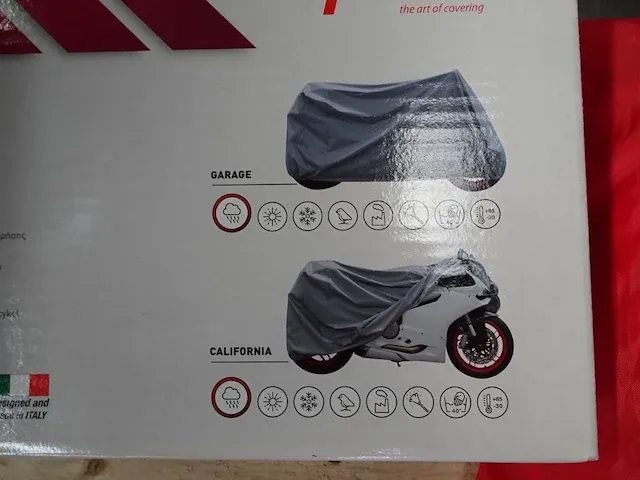 Assortiment regenhoezen motor - afbeelding 6 van  12