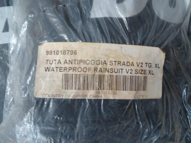 Assortiment regenhoezen motor - afbeelding 12 van  12