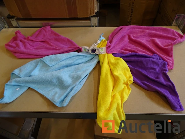 Assortiment van 5 microvezel vodden - afbeelding 1 van  2