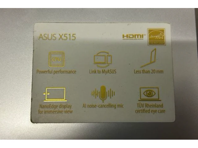 Asus laptop - afbeelding 6 van  7
