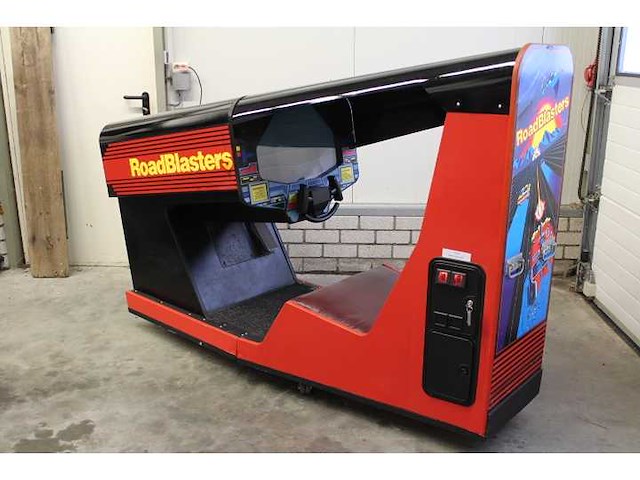 Atari - 1987 - road blaster - cockpit video race arcade - afbeelding 1 van  9