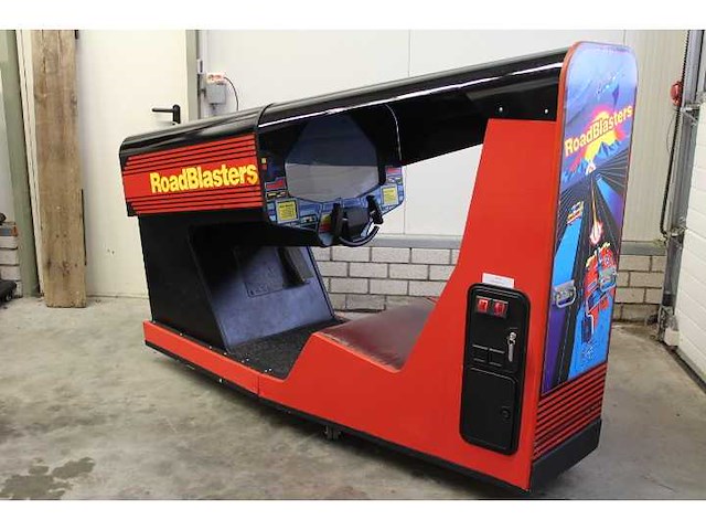 Atari - 1987 - road blaster - cockpit video race arcade - afbeelding 6 van  9