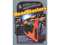 Atari - 1987 - road blaster - cockpit video race arcade - afbeelding 9 van  9