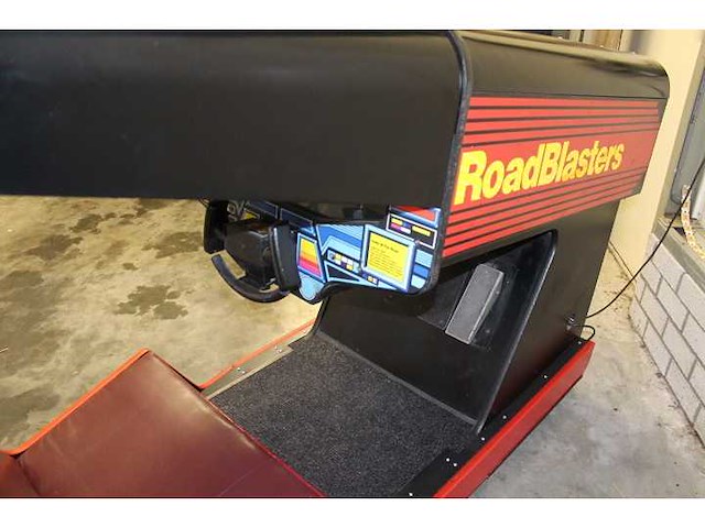 Atari - 1987 - road blaster - cockpit video race arcade - afbeelding 5 van  9