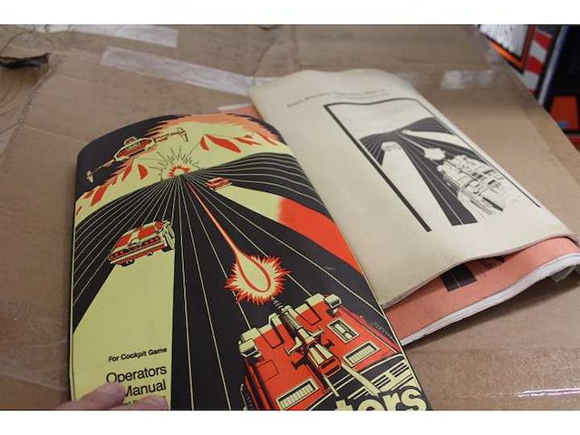 Atari - 1987 - road blaster - cockpit video race arcade - afbeelding 8 van  9