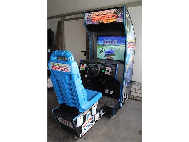 Atari - 1998 - california speed de luxe - video race arcade - afbeelding 5 van  10