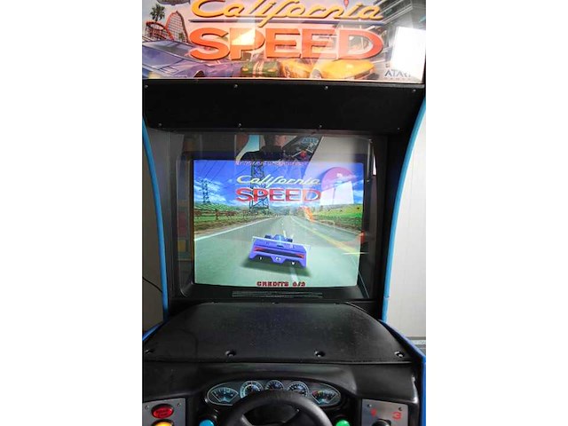Atari - 1998 - california speed de luxe - video race arcade - afbeelding 7 van  10