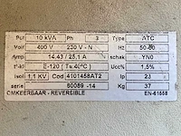 Atc scheidingstransfo 10kva - afbeelding 2 van  2
