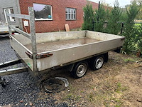 Atec pl25 plateau aanhangwagen - afbeelding 1 van  12