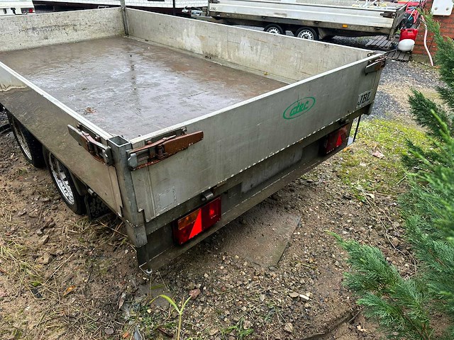 Atec pl25 plateau aanhangwagen - afbeelding 7 van  12