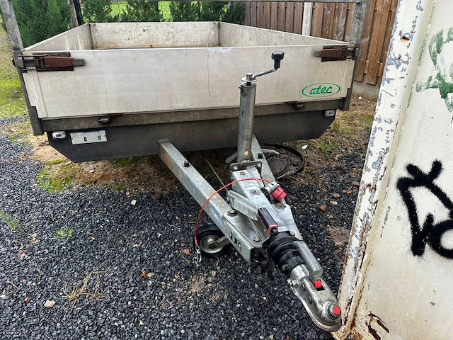 Atec pl25 plateau aanhangwagen - afbeelding 8 van  12