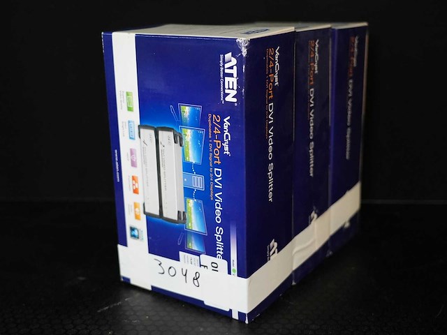 Aten - dvi splitter 1-2 - video (3x) - afbeelding 1 van  2