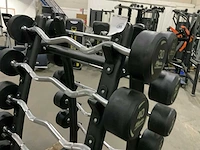 Athletic performance barbell met rek 435kg krachtstation - afbeelding 6 van  6