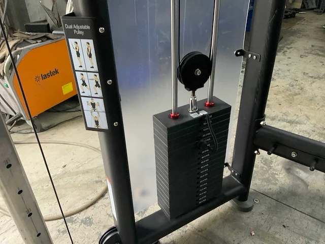 Athletic performance dual adjustable pulley new krachtstation - afbeelding 5 van  7