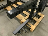 Athletic performance half rack 120kg met stang krachtstation - afbeelding 3 van  6