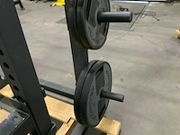 Athletic performance half rack 120kg met stang krachtstation - afbeelding 4 van  6