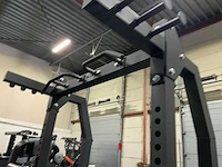 Athletic performance half rack 120kg met stang krachtstation - afbeelding 5 van  6