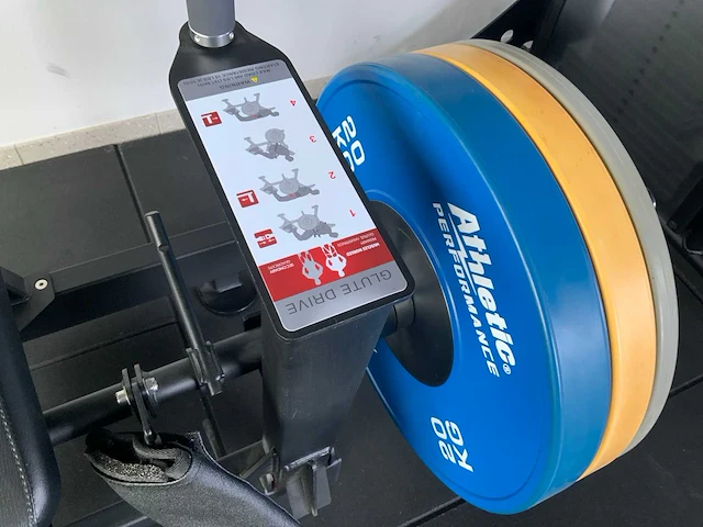 Athletic performance hiptruster new krachtstation - afbeelding 3 van  6