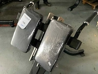 Athletic performance hyperextension nieuw krachtstation - afbeelding 2 van  7