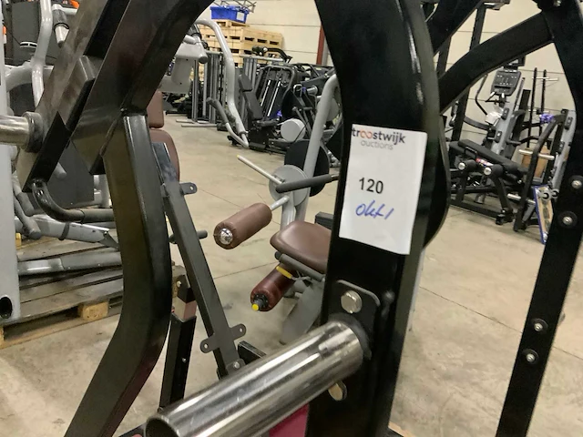 Athletic performance plate loaded 50mm shoulderpress krachtstation - afbeelding 2 van  6