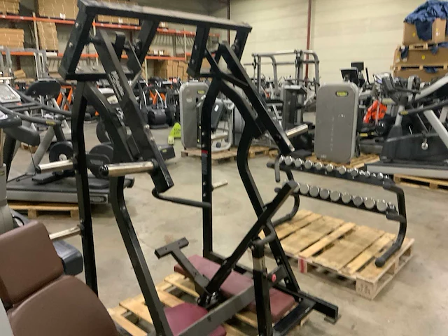 Athletic performance plate loaded 50mm shoulderpress krachtstation - afbeelding 6 van  6
