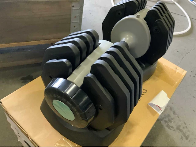 Athletic performance set verstelbare dumbbells 2,5kg t/m 25kg krachtstation - afbeelding 3 van  7