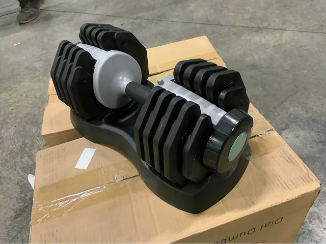 Athletic performance set verstelbare dumbbells 2,5kg t/m 25kg krachtstation - afbeelding 7 van  7