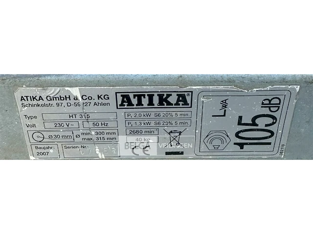 Atika tafelzaagmachine - afbeelding 2 van  2