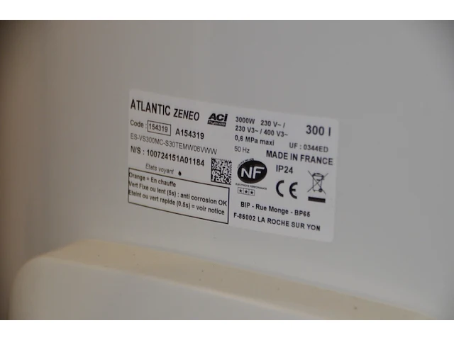 Atlantic zeneo boiler - afbeelding 1 van  3