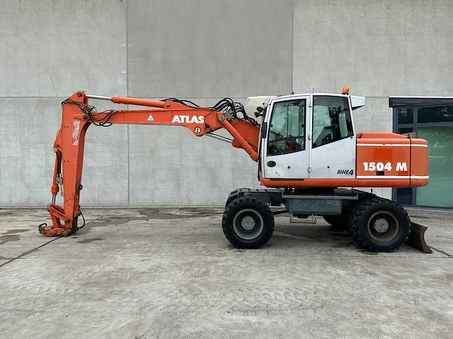 Atlas - 2004 - 1504m - banden graafmachine - afbeelding 60 van  62